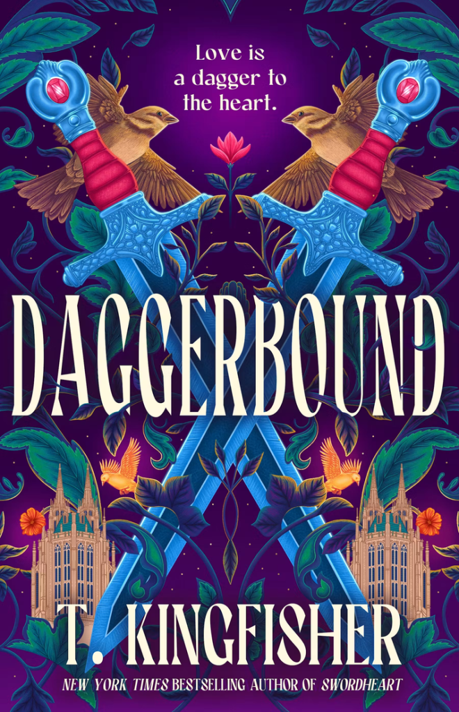 Ebook cover of Daggerbound by T. Kingfisher.
